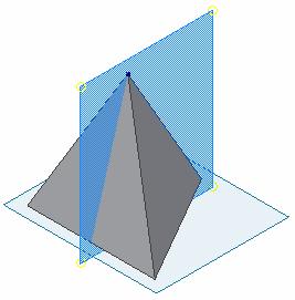 Inventor (5) Module 4A: 4A- 14 base edge line onto the sketch (Figure 4A-6B), and use the Line tool to draw an inclined line close to the vertex of the