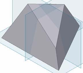 Next, use the Rotate tool with the Common View [SPACE] option to rotate the 3D model to the top view;