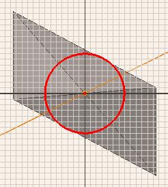 Inventor (5) Module 4A: 4A- 35 Next, use the Rotate tool to rotate the 3D model and view the perpendicular relationship between the Perpendicular to Oblique Axis Work Plane and the Oblique Work Axis;