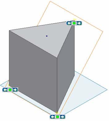 Inventor (5) Module 4A: 4A- 37 Section 8: Creating A Derived Part File For An Oblique Pyramid With A Triangular or Other Polygonal Base Other Than A Square or A Rectangle, With A Vertex At One Corner