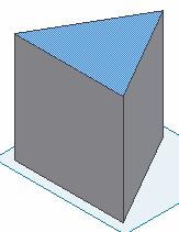 Inventor (5) Module 4A: 4A- 5 Figure 4A-4D: Apply a 48-inch dimension. Figure 4A-4E: Creating the triangular prism.
