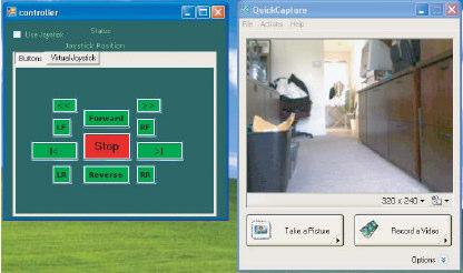 Sample Applications Telepresence can be performed using various combinations of programs. One easy example is shown below.