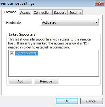 2.3 Settings on the remote Host PC You can conveniently access the settings menu on the Host PC by a right-click on the remote Host icon in the start bar.