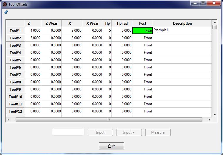 Page 13 FIGURE 3 Tool offsets can be set or viewed in the in the Tool Offsets (Figure 13) by pressing the [Show Tool Table] (Figure 3). 4.