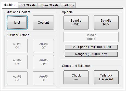 16 P age 4.4 Tool Wear As tools wear, enter in X and Z wear accordingly in the main Tool Offset tab or by pressing the [Show Tool Table] (Figure 3) to open the Tool Offsets window (Figure 13).