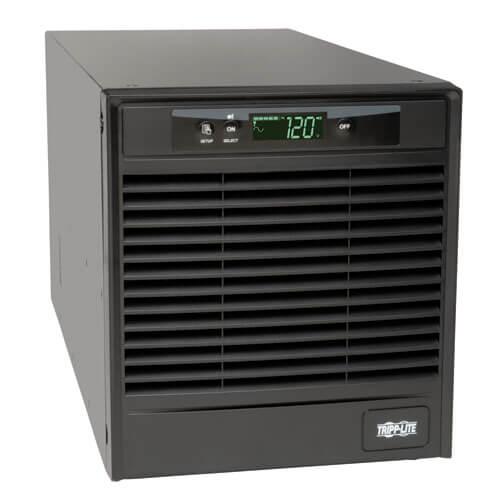 tower UPS 100/110/120/127V 50/60Hz output, high efficiency economy mode option Interactive LCD with 10 selectable screens of UPS and site power data Expandable runtime,