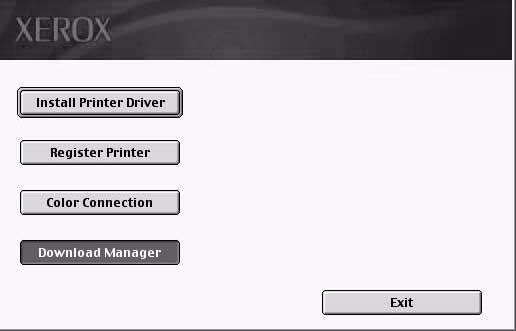 Download Manager This utility, which can be used only if the optional hard drive is installed, enables fonts and overlay data to be downloaded to the printer s hard drive.