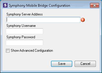 Configuration Configuration Configure the Mobile Bridge using the configuration application on the computer on which you installed Mobile Bridge.