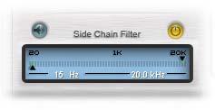 6.2. The Side-Chain filter section The side-chain filter section can be switched in circuit, allowing the user to select or remove a particular frequency band from the signal level-detection circuits.