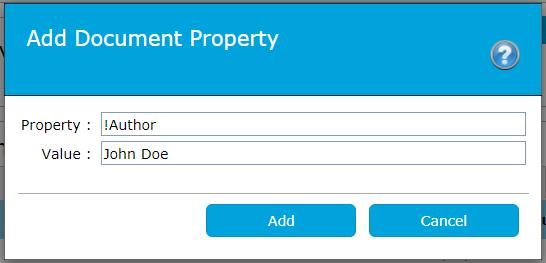 In situations where you know that text could exist in a property, but are unsure which property it may be stored, you can simply add a!