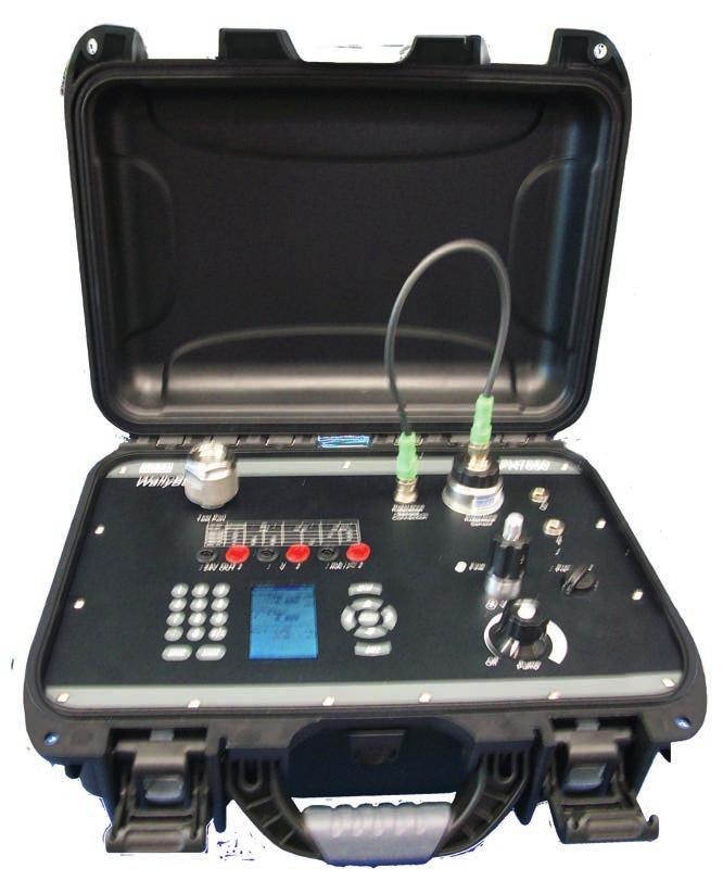 Calibration technology Portable pressure calibrator Model CPH7650 WIKA data sheet CT 17.