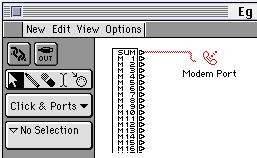 Chpter 1 Overview of the Environment Fig. 4: Physicl input nd modem port objects Top the Arrnge window nd select the first (nd only) trck.