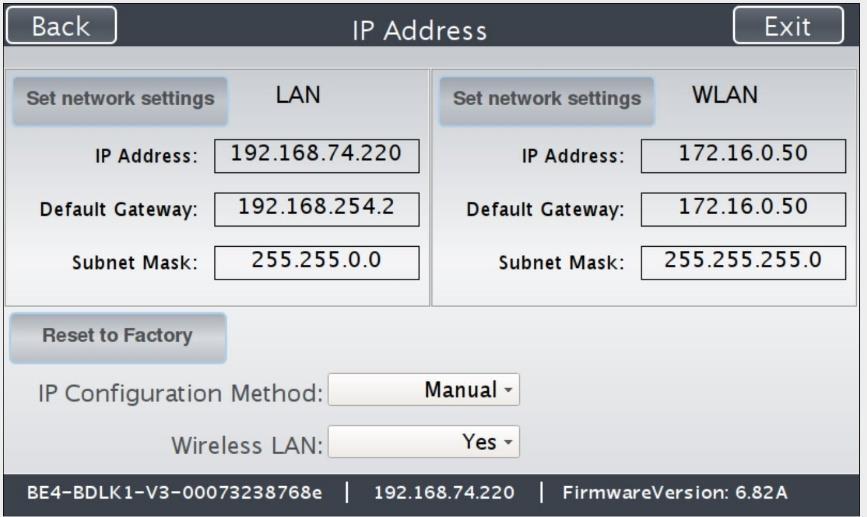FAQ Wireless Scanning with Scan2PAD Change the LAN and/or the WLAN (= WiFi hotspot) network settings and tap the corresponding Set network settings button to apply.