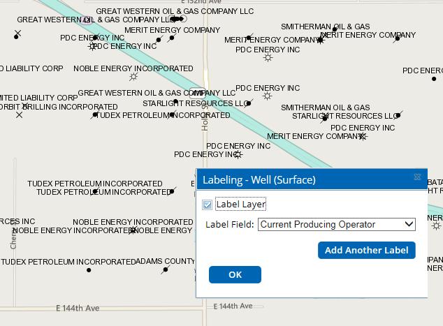Map and Query Updates New attributes added to Well and Production Map Layers New data attributes have been added to