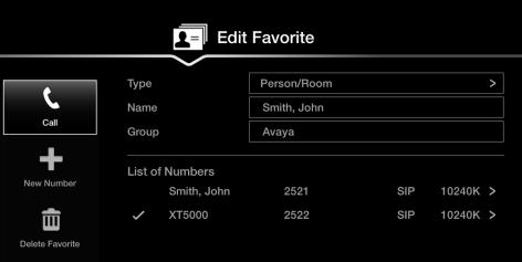 Groups in XT Contacts In this release, you can specify a group for each favorite contact in your local XT directory. The group info associated with each contact will show in your contacts list.