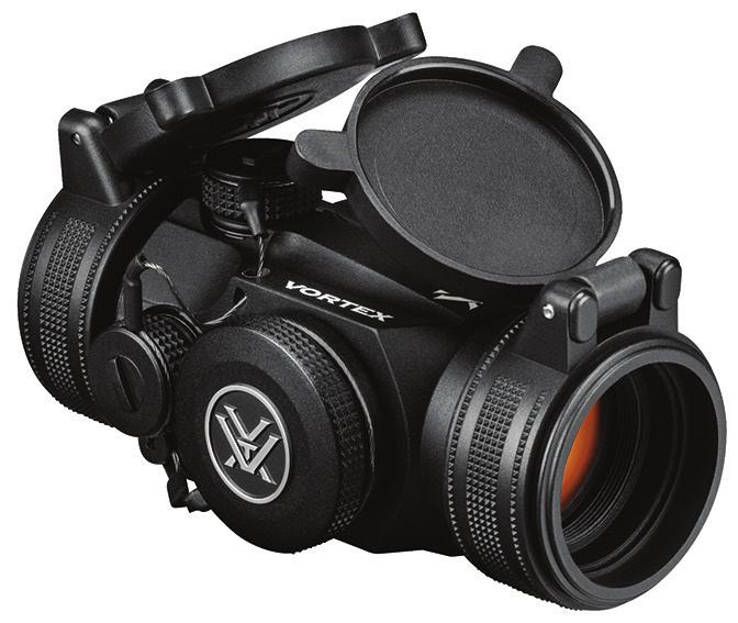 The Vortex SPARC II Red Dot Sight The rugged, streamlined SPARC II with daylight-bright red dot lends itself to a variety of firearm