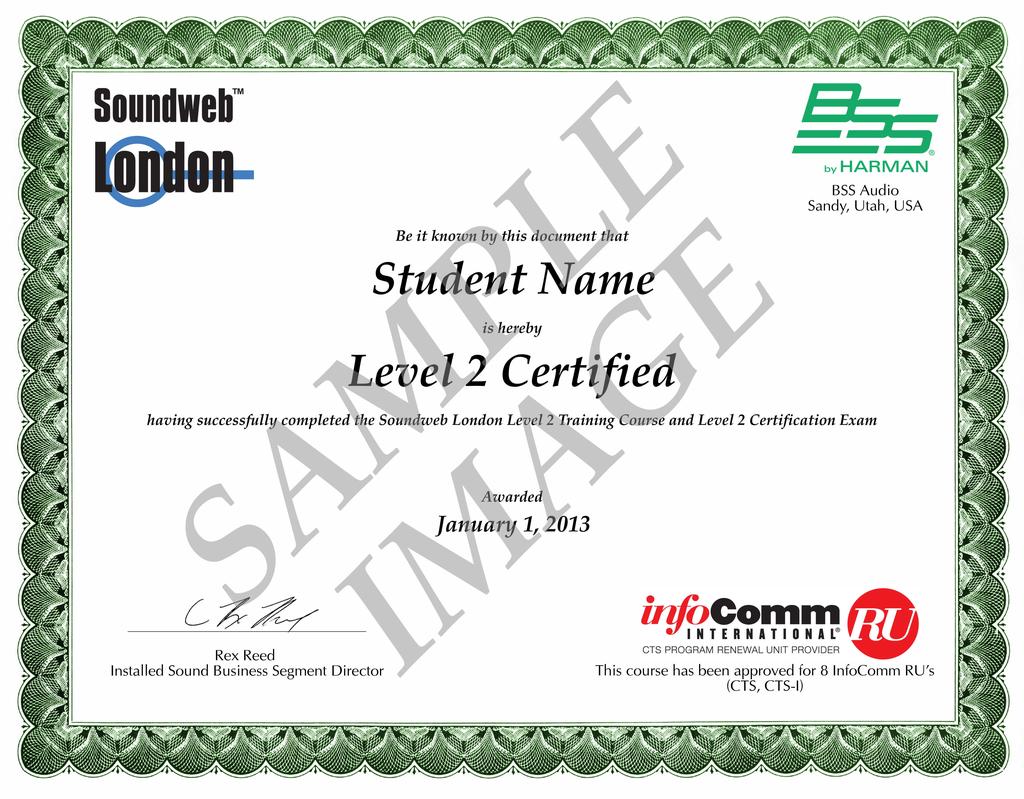 Information for existing London Architect Level 2 certified students Unlike the System Architect Training Course, this course has an associated exam.