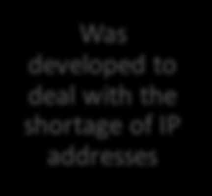 assign IP addresses from a pool of available IP