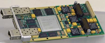 XMC-6VLX User-Configurable Virtex-6 FPGA Modules P16 P4 High-Speed SFP Port (optional) 36-Pin Connector (optional) 11 LVDS Pairs, 2 Global Clock Pairs, USB, GND JTAG Quad DDR3 SDRAM 2Gb (128M x 16)