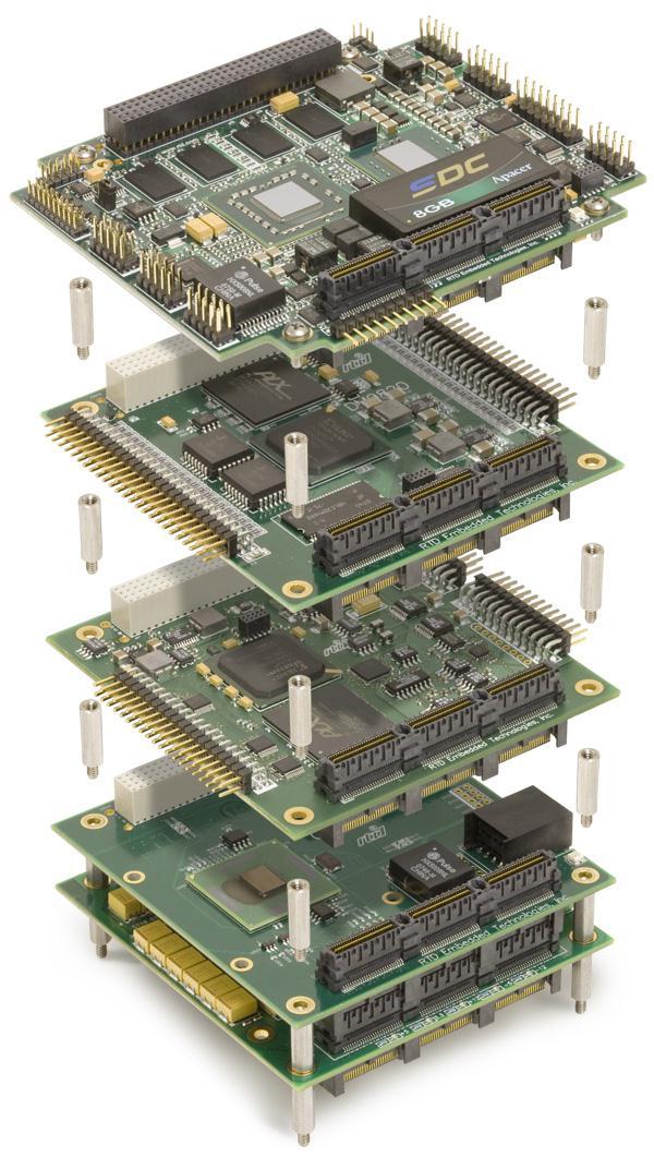 Check the stacking order; make sure all of the busses used by the peripheral cards are connected to the cpumodule. 7.
