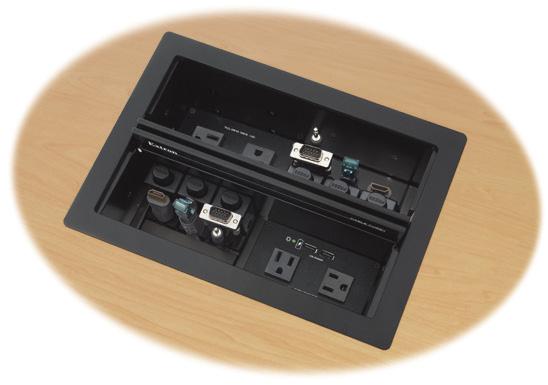 Introduction The Extron Cable Cubby Series/2 is the next generation of Cable Cubby cable access enclosures for AV connectivity and AC power.