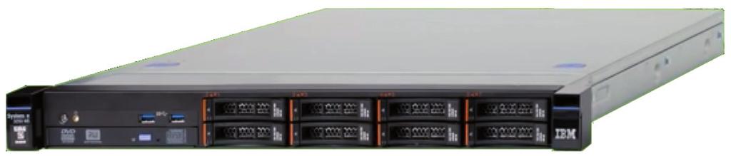 Supported server platforms and technical data IBM x3250 M5 Server Physical dimension (W x H x D): Weight: Rated Power: Average Power Consumption: Rated Heat