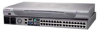 Dominion KX II Dominion KXII Series Enterprise-class KVM-over-IP Switch with integrated local and secure multi-platform remote access KX2-864 64 KVM Ports 1 Local + 1 Extended Local Port 8 Remote