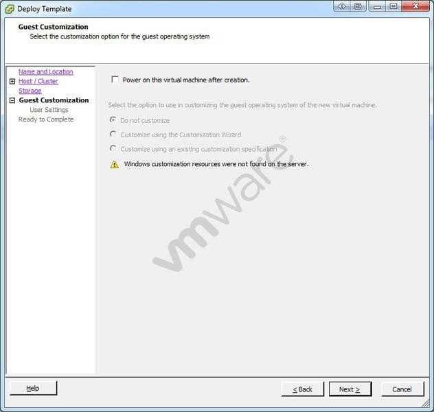 An administrator has implemented a new vsphere 5 environment and is