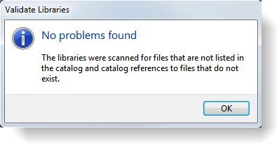 If the library still contains documents, you will be warned and you need to confirm the deletion process. Close Library Manager Select LIBRARIES / EXIT to close the Library Manager.