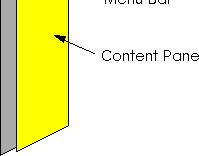 exit_on_close); //populate the content pane: getcontentpane() pack(); } public static void