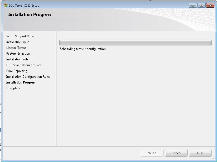 11. The installation should begin and the installer should bring you to the