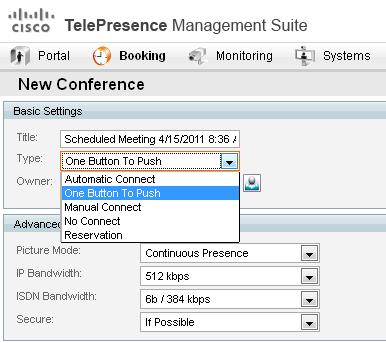Managing your TelePresence endpoints using TMS TMS support for CTS endpoints TMS