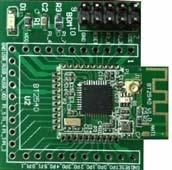 2.1.3 BT2540 Bluetooth 4.0 BLE (CC2540) Module on adaptor board (Optional) Fig. 3 Adaptor with BT2540 Module on it 2.1.4 USB SmartRF05-Lite BDM for CC25xx/CC24xx/CC11xx (Optional) Fig.