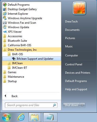 Support & Updater Application For Windows 8 skip to next step.