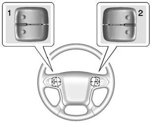 Steering Wheel Controls g (Talk): For vehicles with OnStar or a Bluetooth system, press to interact with those systems.