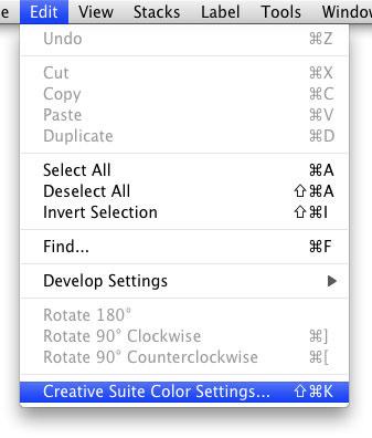 (Mac) /Library/Application Support/Adobe/Color/Settings/Recommended/ (Win) \Program Files\Common files\adobe\color\setting\recommended\ This completes the setting for preset color. II.