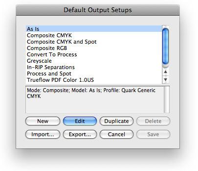 110 Print Style for QuarkXPress 7.0 / 8.0 Trueflow DTP Output Guideline The 14th Edition 2.