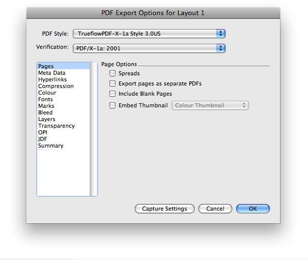 Running PDF/X Creating PDF/X-1a Files in QuarkXPress 7.