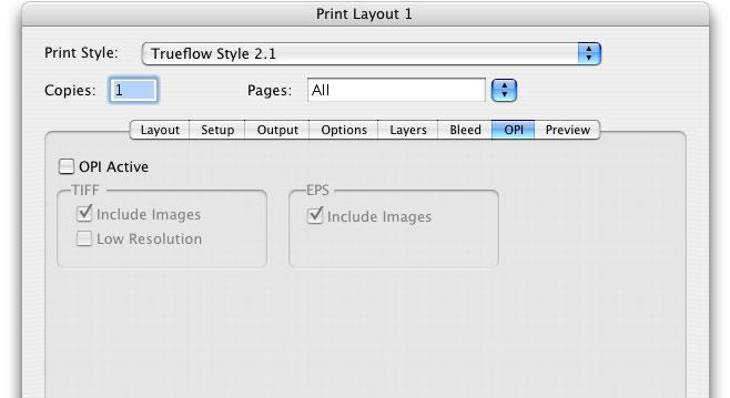 86 Creating PostScript Files in QuarkXPress 6.5 Trueflow DTP Output Guideline The 14th Edition IV. Options ( Do not change this. ) V.