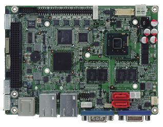 Single Board WAFER-CV-D0/N600. SBC Supports Intel Atom D0/N600 Processor with GB DDR, VGA/, Dual GbE, PCI-0, USB.