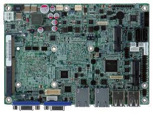 Single Board NANO-QM770 EPIC SBC Supports Socket G for Intel nm Mobile, DVI-I/Dual HDMI/, Dual PCIe GbE, USB.