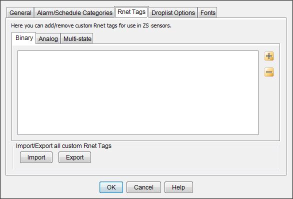 Appendix A: Rnet tags Adding custom Rnet tags You add custom Rnet tags in the Snap application. Select Options > Preferences > Rnet Tags tab. Do not duplicate tag names or numbers.
