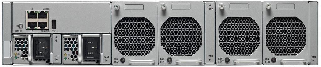 UCS FI 6296 Front Panel Fabric Interconnect Out of Band Mgmt 10/100/1000 Console USB Flash Power