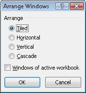 ECDL Section 5 Workbooks Driving Lesson 35 - Switch Between Open Workbooks More than one workbook can be open at the same time. When a workbook is opened, it is displayed in the active window.
