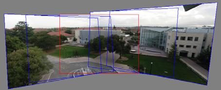 Recap Panorama = reprojection 3D rotation