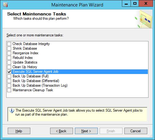 Defining Regular MS SQL Database Maintenance Plan 6. Define a schedule according to your needs. The screenshot shows a daily schedule, running at 2 AM in the morning. 7. Click OK to close the dialog.