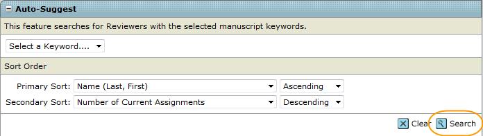 matches them up to keywords used in a