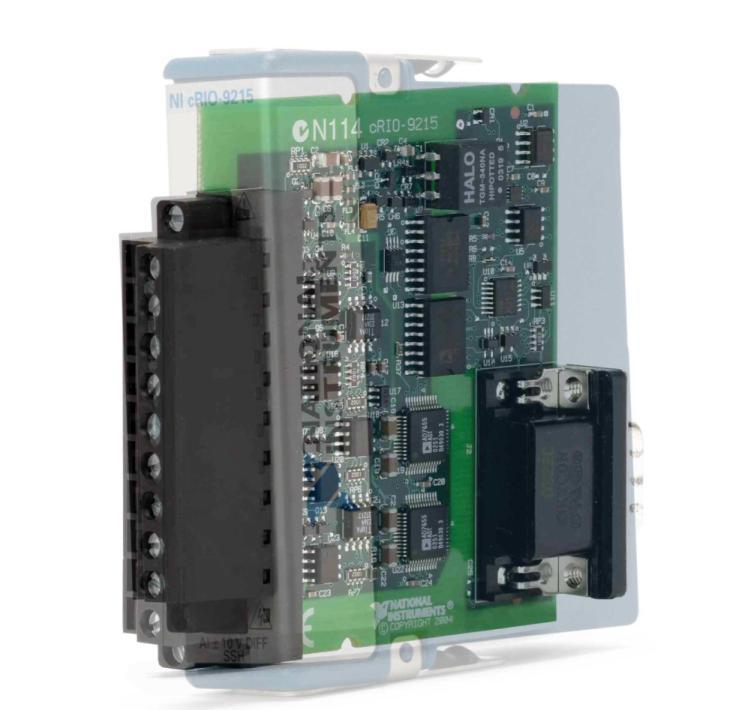 NI C Series I/O Modules Integrated DAQ, Signal Conditioning, & Connectivity Built-in Signal Conditioning Direct connection to sensors for temperature, pressure, acceleration, strain, load cell,