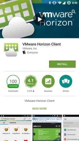 IH Anywhere for Android Installation Internal Access