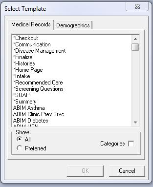 6. Select *Communication from the list. 7. Use the button at the top to access Patient Contact Information and Appointments 8.